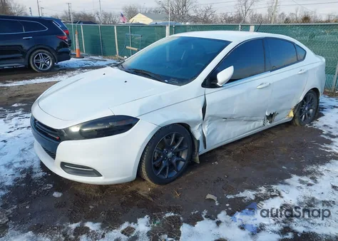 2016 Dodge Dart Se from USA, damaged, VIN 1C3CDFAA9GD591691